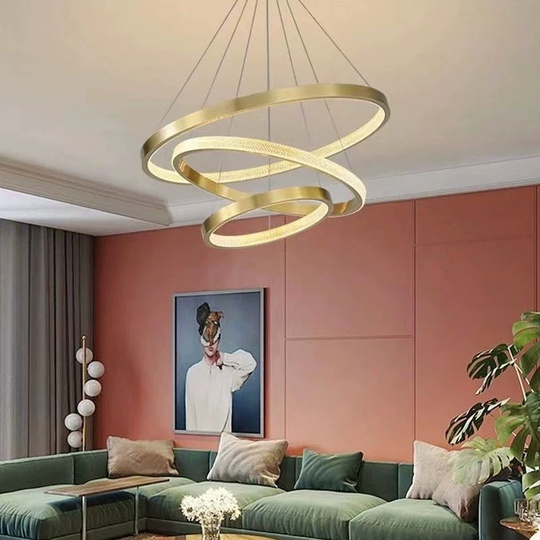 Люстра подвесная, медь, ПММА, MOOSE 80*60*40 металл, LED.