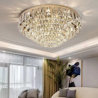 Потолочный светильник, медь, хрусталь, FLORINE 80*40 металл, E14.