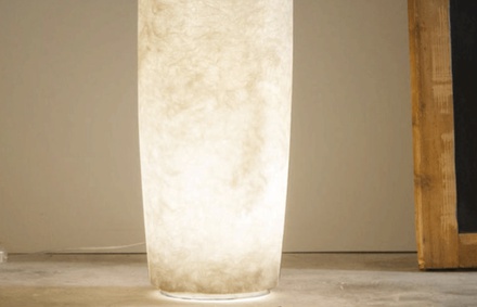 Торшер белый напольный Artdesign, 29*142 см, светодиодный Led - напольный светильник