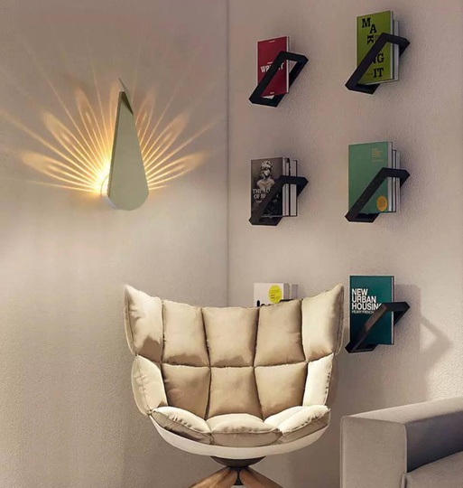 Настенный светильник, БРА EMRE 14*36, бронза, металл, LED.