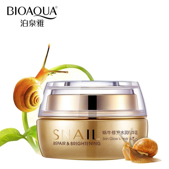 Увлажняющий крем BioAqua cо слизью улитки