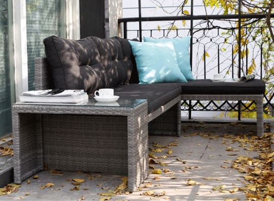 Диван из ротанга Guan Bo Xuan