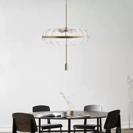 Светильник подвесной, бронза, Elorwin, металл, 35*52 см, светодиодная, LED