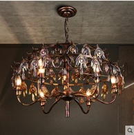 Дизайнерский светильник металл 73*53 см, накаливания, E27, металл, металл, лофт