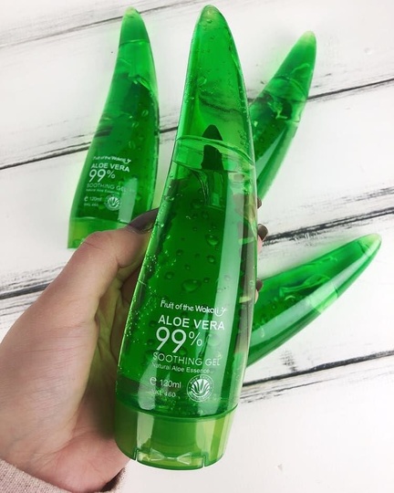 Успокаивающий гель Wokali 99% aloe vera, 120 мл