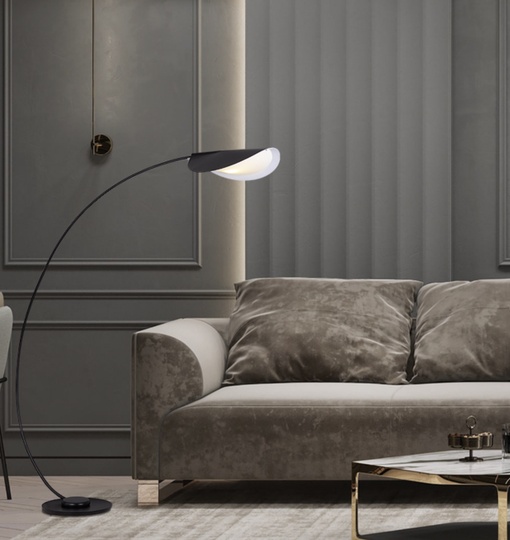 Торшер черный. Напольный светильник MAI HE MAI черный UTSIDEN, E27, 15 Вт