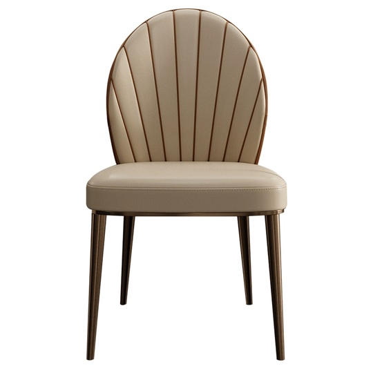 Обеденный стул Auralis 50*86*62 см, кожа - для дома и офиса в итальянском стиле