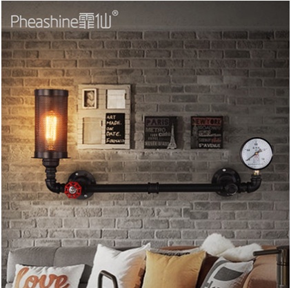 Люстра бар арт-водопроводная настенная