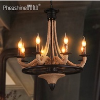 Люстра канатная Американская