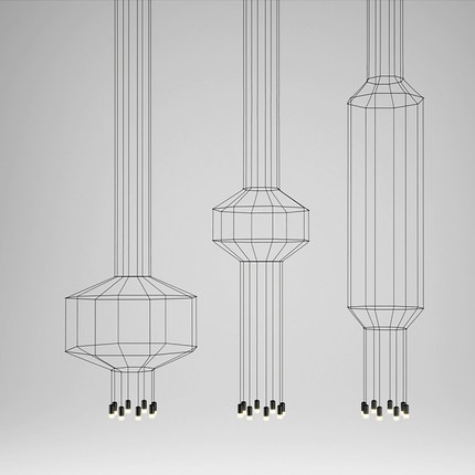 Дизайнерские светильники белый Avatrix, LED, e14, железо, кристалл