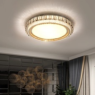 Потолочный светильник, золото, кристалл, LINA 50*16 металл, LED.