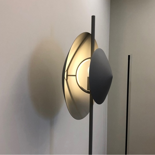 Напольный светильник черный DAWN, E27, 5 Вт