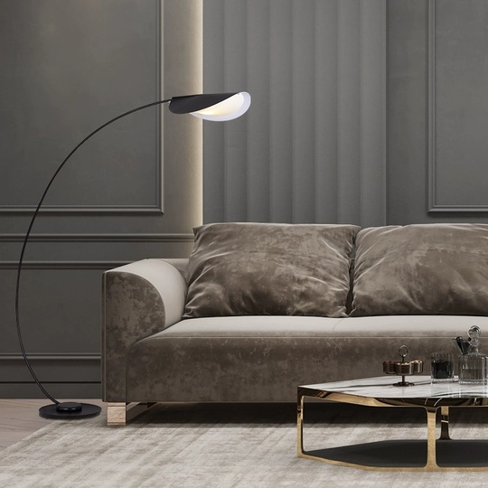 Торшер черный. Напольный светильник MAI HE MAI черный UTSIDEN, E27, 15 Вт