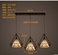 Дизайнерские светильник e14 железо, пвх, led, 25*25 см