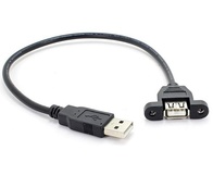 Кабель USB 2.0 с креплением