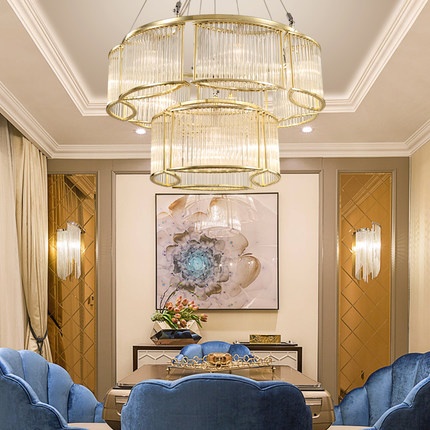 Дизайнерские светильники Avoire 50*25 см, led, e14, железо, стекло