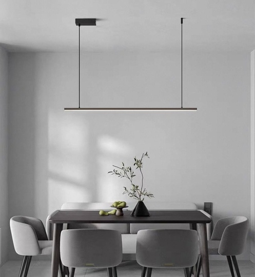 Люстра черная Lumis, металл, 140*200 см, светодиодная, LED