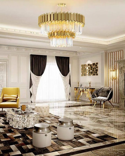 Люстра подвесная, медный, кристалл, DOTTY 80*48, металл, E14.