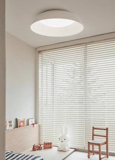 Потолочный светильник белый Elythar, металл, 65*16.5 см, светодиодная, LED