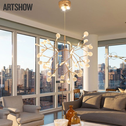 Дизайнерский люстра HERACLEUM, 106*35 см, led, железо