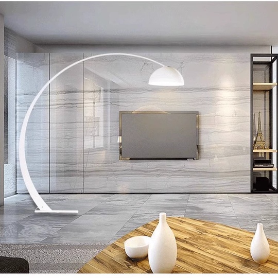 Торшер, белый, Awersa 210*170, светодиодный, Е27, металл, ПММА