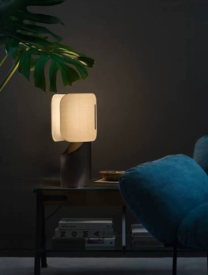 Настольная лампа STEM 13*52, черная, металл