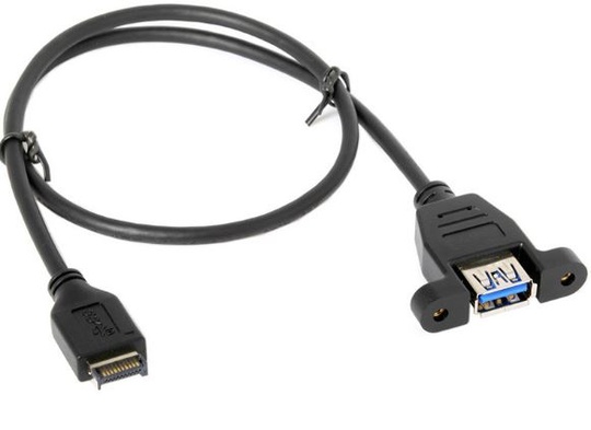 Кабель Type-E USB3.1 - 20P USB3.0 (0.5 м)