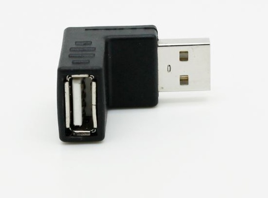 Переходник 2USB А 2.0 90 градусов