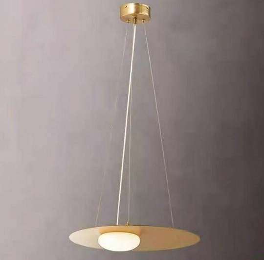 Люстра золотая Avexo, металл, стекло 36*1.5 см, светодиодная, LED