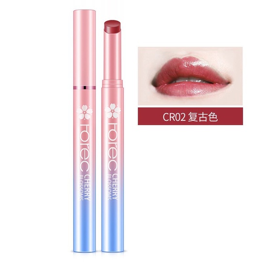 Увлажняющая помада карандаш для губ Rorec Cherry Blossoms