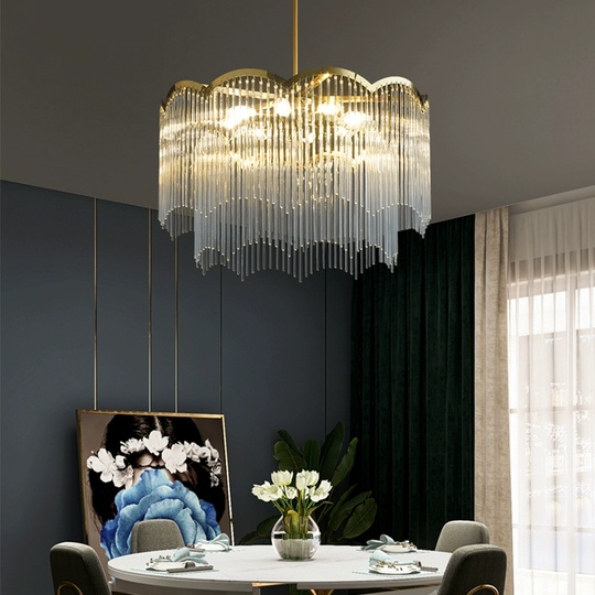 Люстра подвесная, медь, стекло, AUTUTKUN 60*40, металл, Е14.