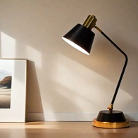 Настольная лампа GERSON 30*55,5  черный, металл.