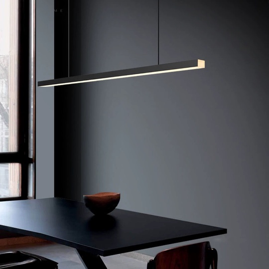 Люстра черная Lumis, металл, 160*200 см, светодиодная, LED