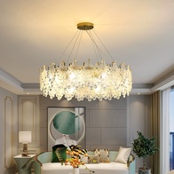 Люстра подвесная, медный, стекло, MELODY 100*24, металл, E14.