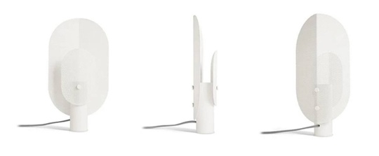 Настольная лампа HELICOPTER 20*40, металл, белый