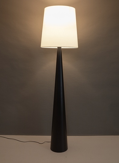 Напольный светильник MAI HE MAI черный, ткань Orlando, E27, 10 Вт