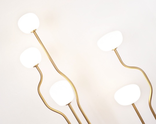 Напольный светильник мрамор Small Trees, E27, 25 Вт