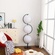 Напольный светильник MAI HE MAI черный с белым Blank Circle, E27, 54 Вт