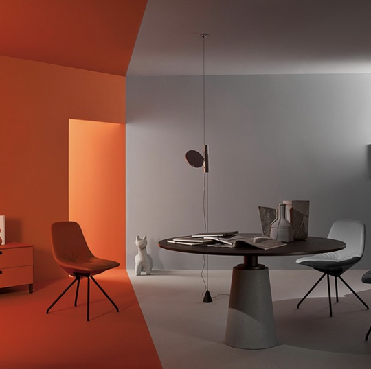 Напольный светильник черный OK, LED, 10 Вт