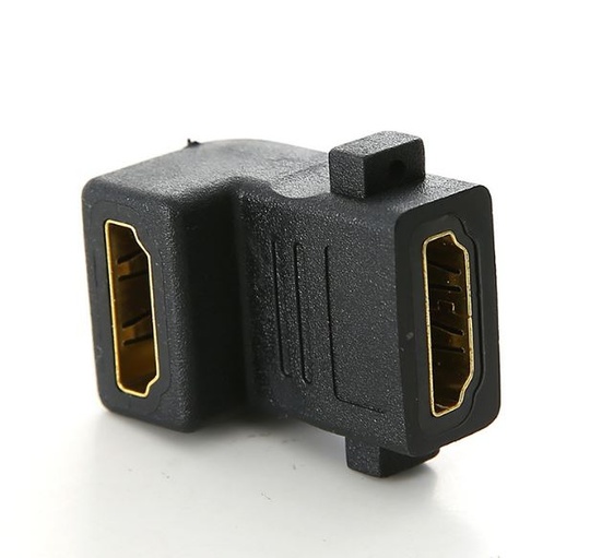 Переходник HDMI-HDMI 90 градусов