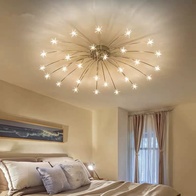 Люстра серебряная Elymbra, металл, стекло, 115*18 см, G4