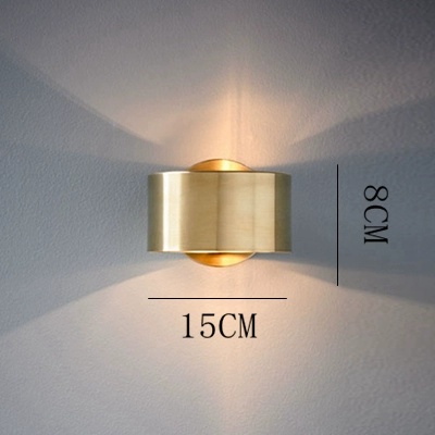 Настенный светильник NED, Бра 15*8, медный, металл, G9.