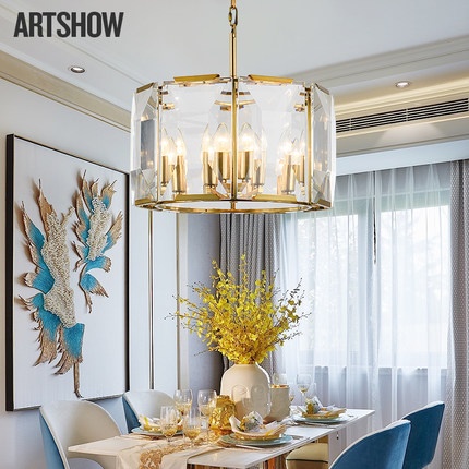 Дизайнерский светильник e14 80*20 см, лампа накаливания, железо, хрусталь