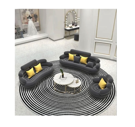 Кресло серое Ditres, 88*82, ткань