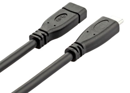 Кабель USB3.1 Type C M-F (1 м)