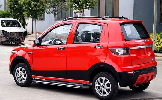 Электромобиль Land Rover (Красный)