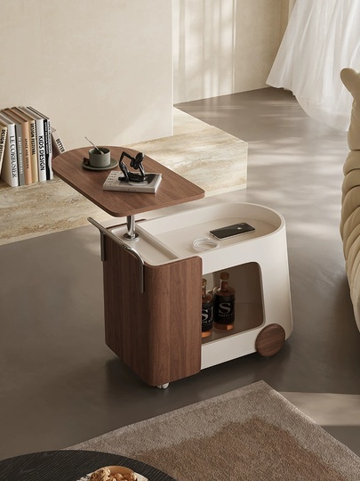 Передвижной дизайнерский барный стол Weipat в итальянском исполнении, на колесиках, 75х40х55 см