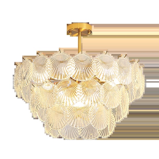 Люстра подвесная, медный, стекло, LUMINOUS 50*37, металл, E14.