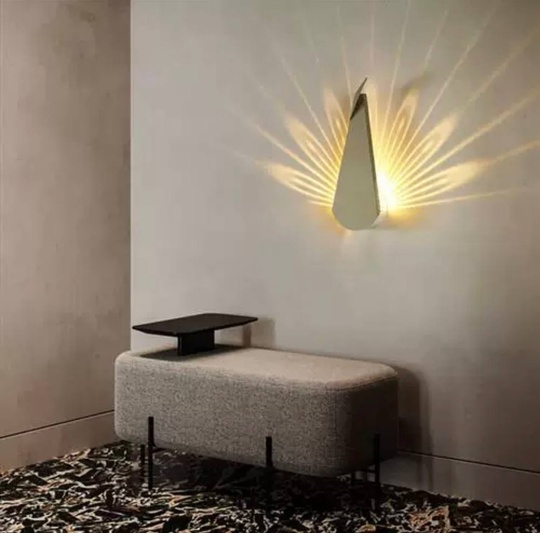 Настенный светильник, БРА EMRE 14*36, бронза, металл, LED.