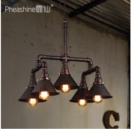 Дизайнерский светильник 58*30 см led, e14, железо, стекло